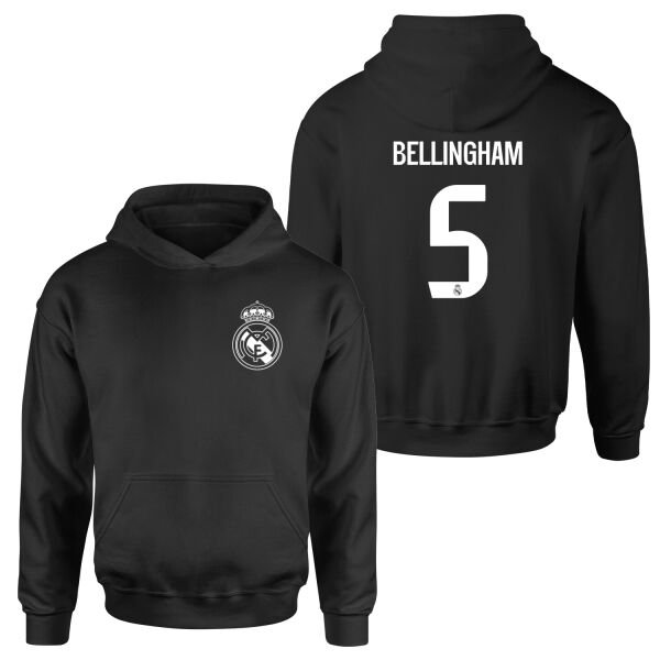 Jude Bellingham RM WH Forma Hoodie M - Siyah