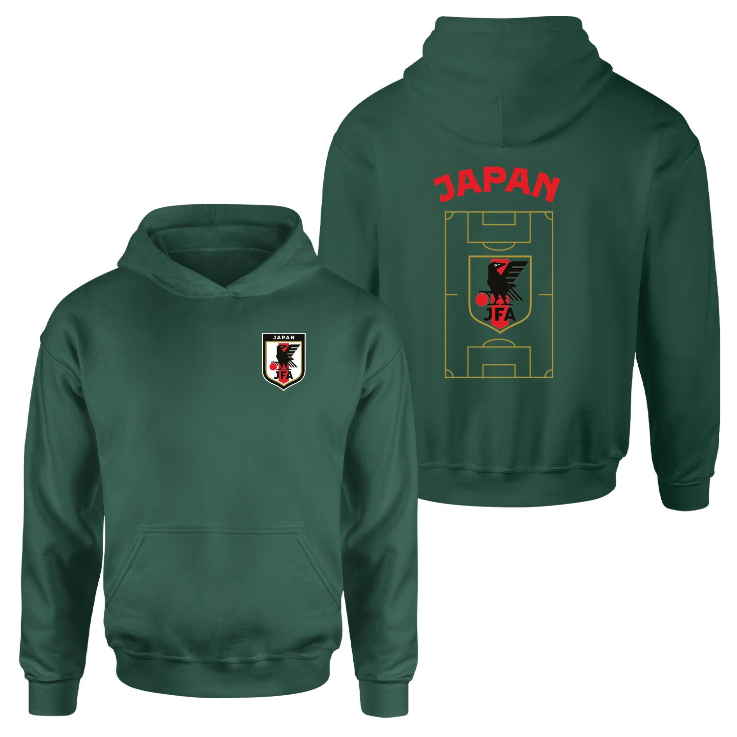 Japonya Dünya Kupası 2026 Hoodie M - Nefti Yeşili