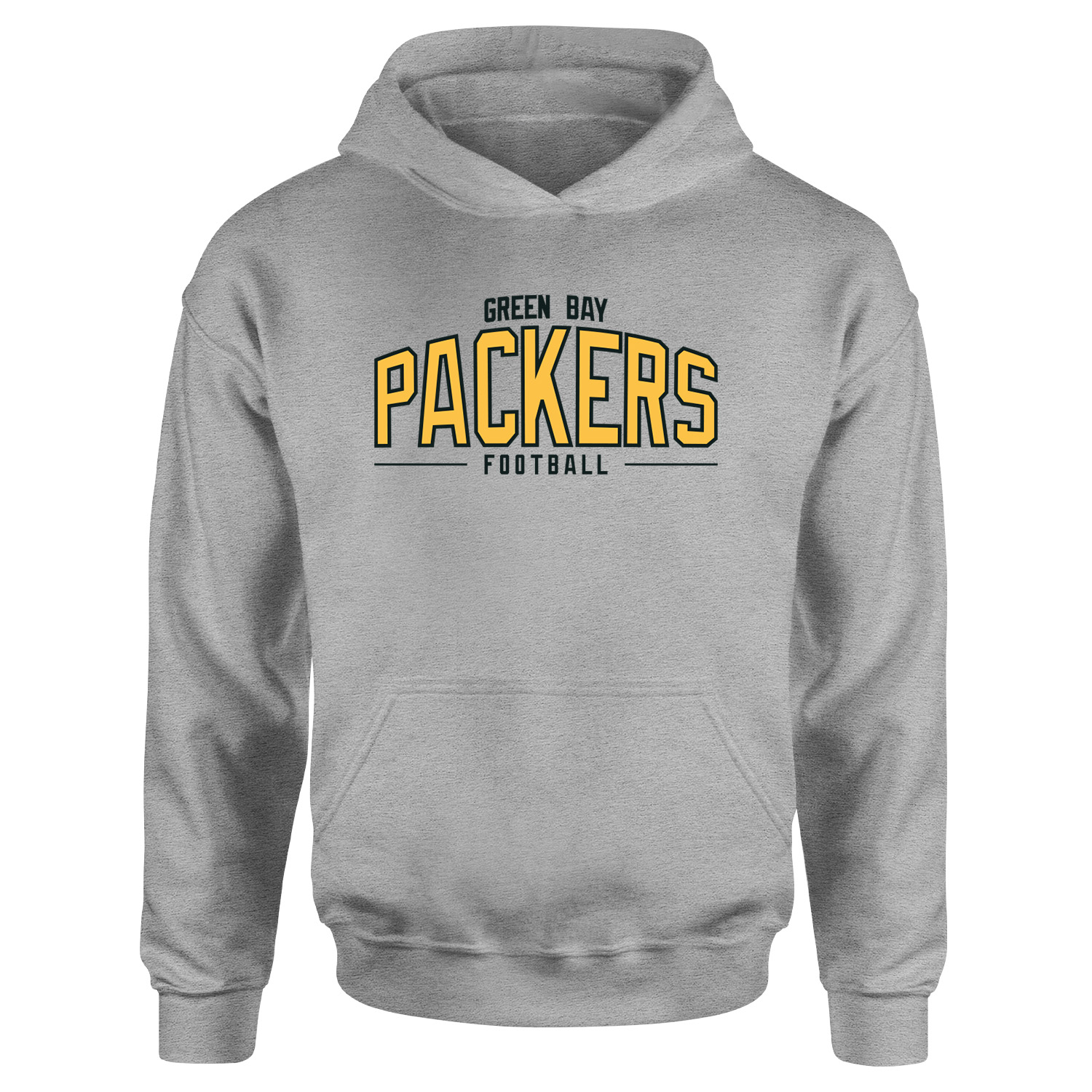 Green Bay Packers B Hoodie L - Gri