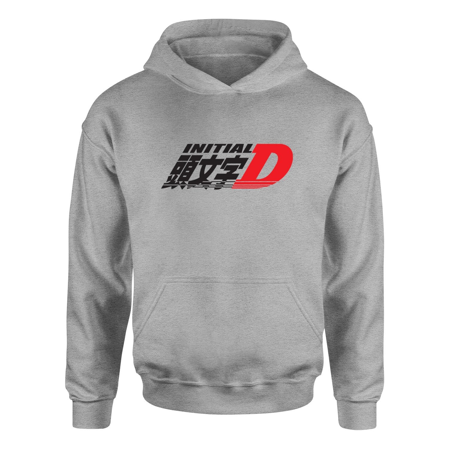 Initial D Hoodie S - Gri