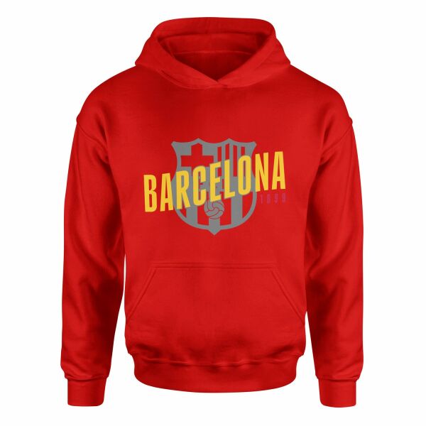 FC Barcelona 1899 Hoodie L - Kırmızı