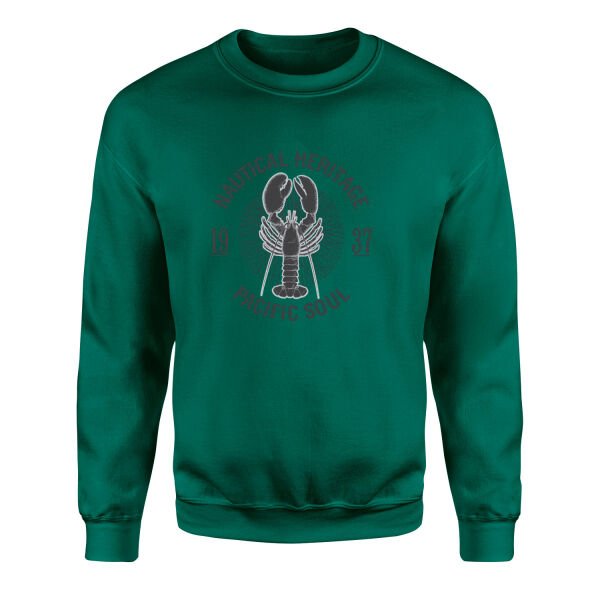 Nautical Heritage 1937 Sweatshirt M - Nefti Yeşili