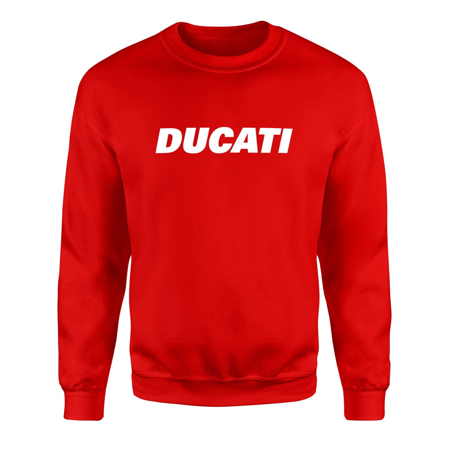 Ducati White Sweatshirt XXL - Kırmızı