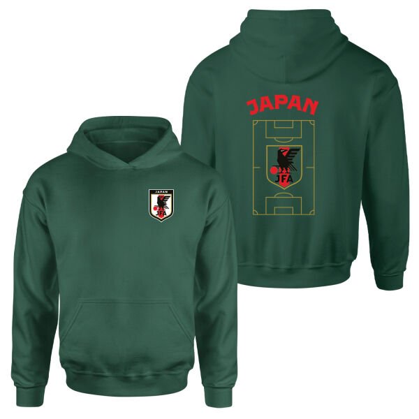 Japonya Dünya Kupası 2026 Hoodie L - Nefti Yeşili