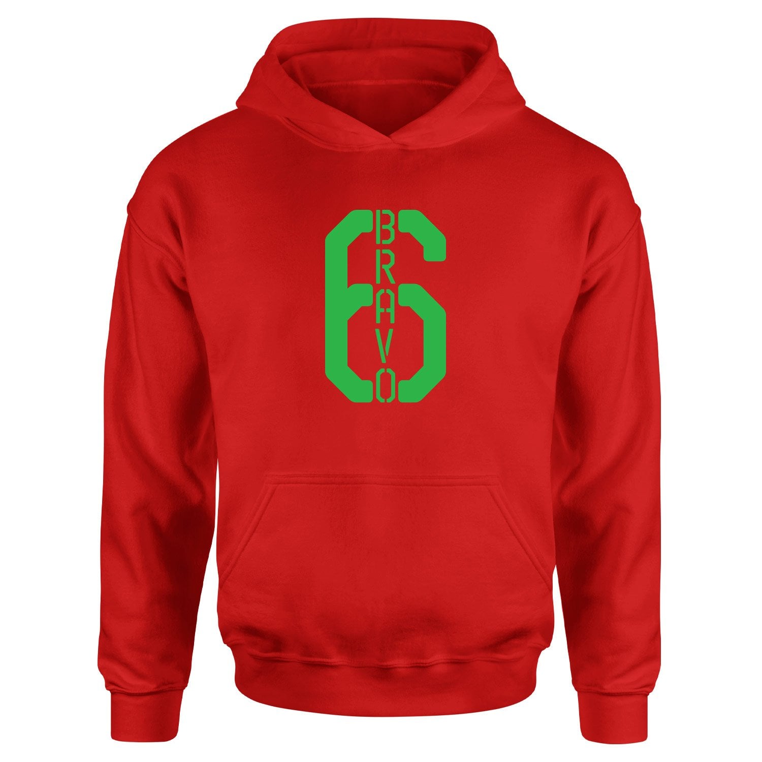 Bravo 6 | Call of Duty Hoodie L - Kırmızı