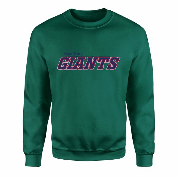 NEW YORK Giants Football Sweatshirt L - Nefti Yeşili