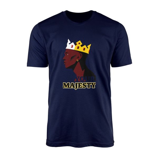 Air Jordan Your Majesty Tişört M - İndigo Mavisi