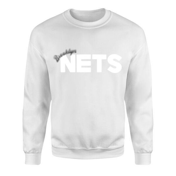 Brooklyn N Sweatshirt S - Beyaz