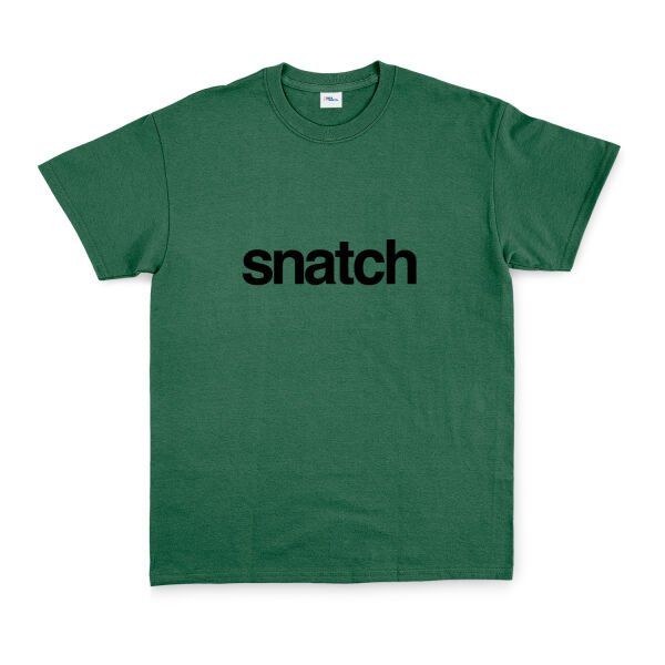 snatch. Tişört XL - Nefti Yeşili