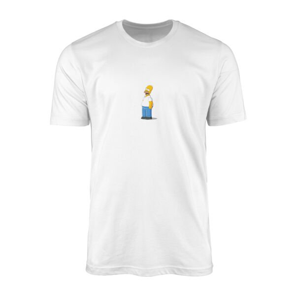 Homer Simpson, Everyday Hero | The Simpsons Tişört M - Beyaz