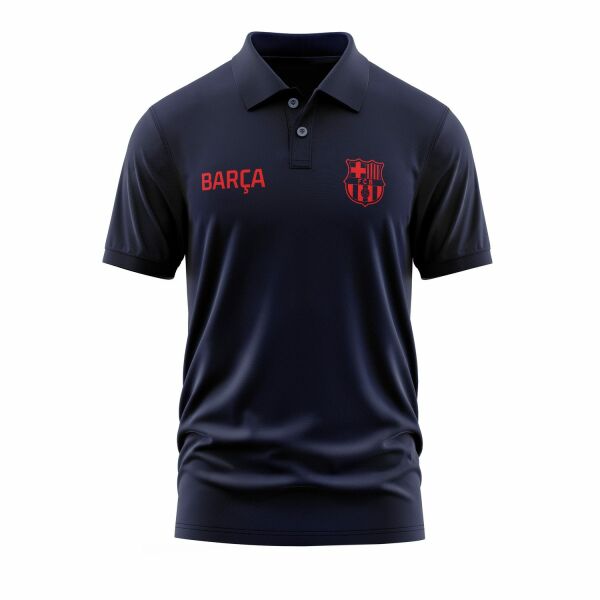 BARÇA Polo Tişört M - İndigo Mavisi