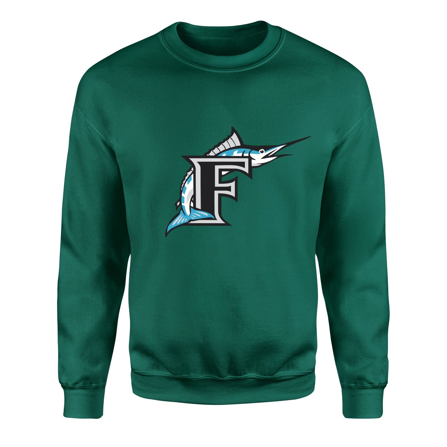Florida Marlins Vintage Sweatshirt M - Nefti Yeşili