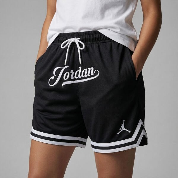 Air Jordan Enhanced Siyah Basketbol Şortu