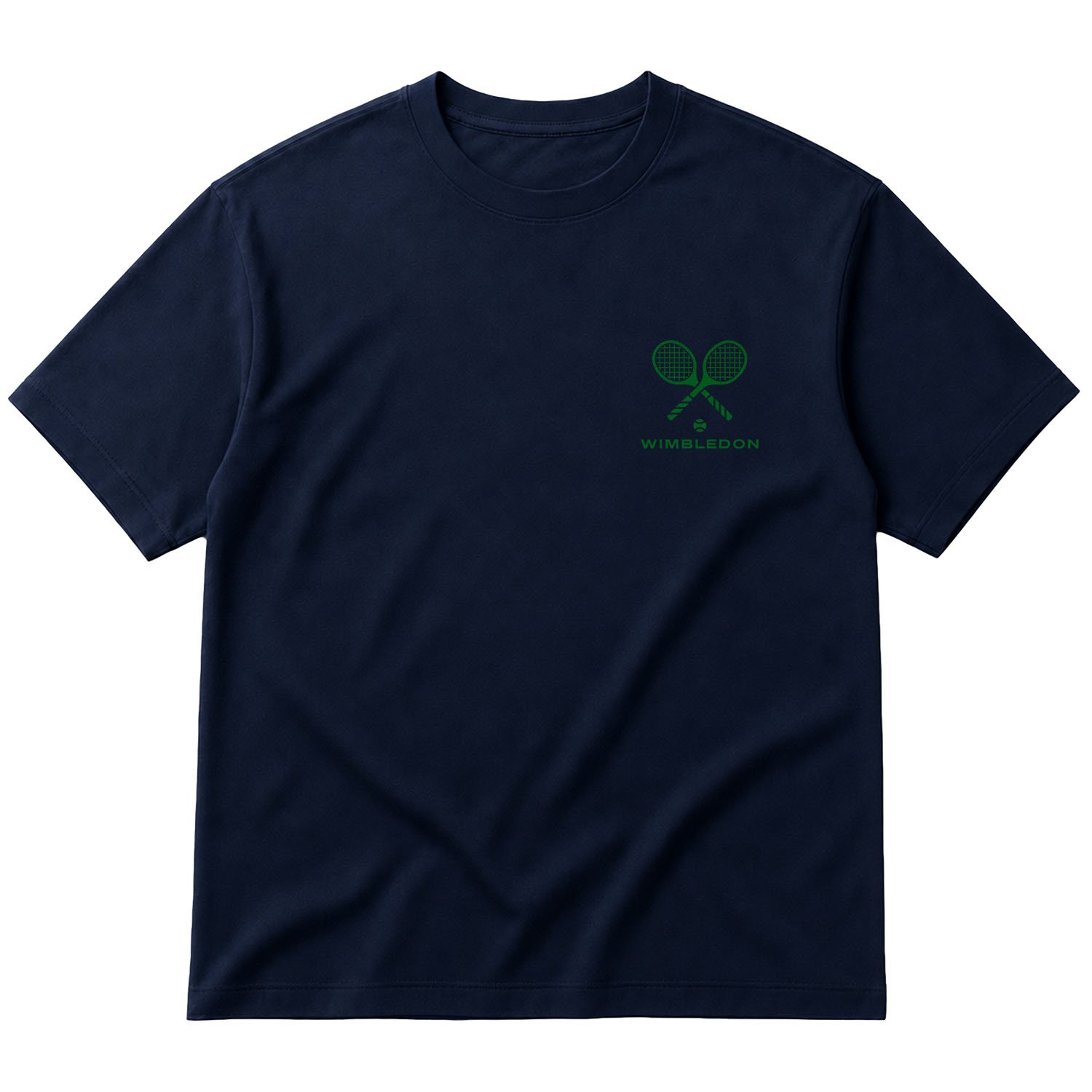 Wimbledon R III Oversize Tişört M - İndigo Mavisi