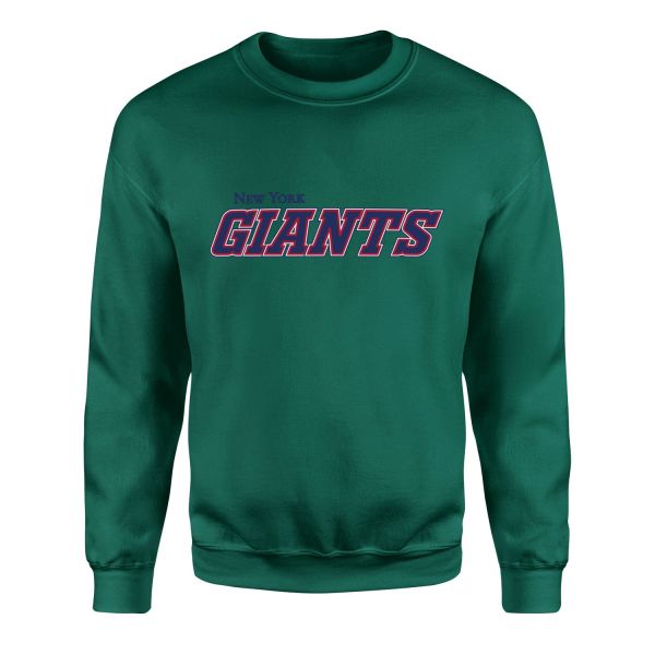 NEW YORK Giants Football Sweatshirt XL - Nefti Yeşili