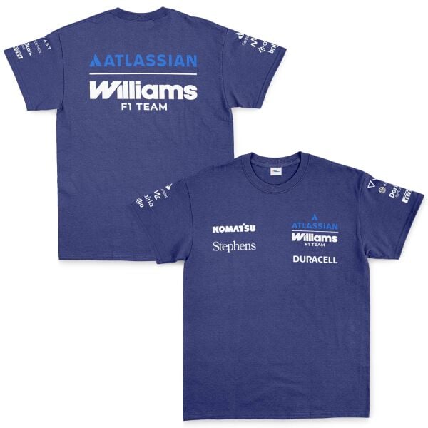 Williams 2026 Teamline Tişört L - İndigo Mavisi | OUTLET