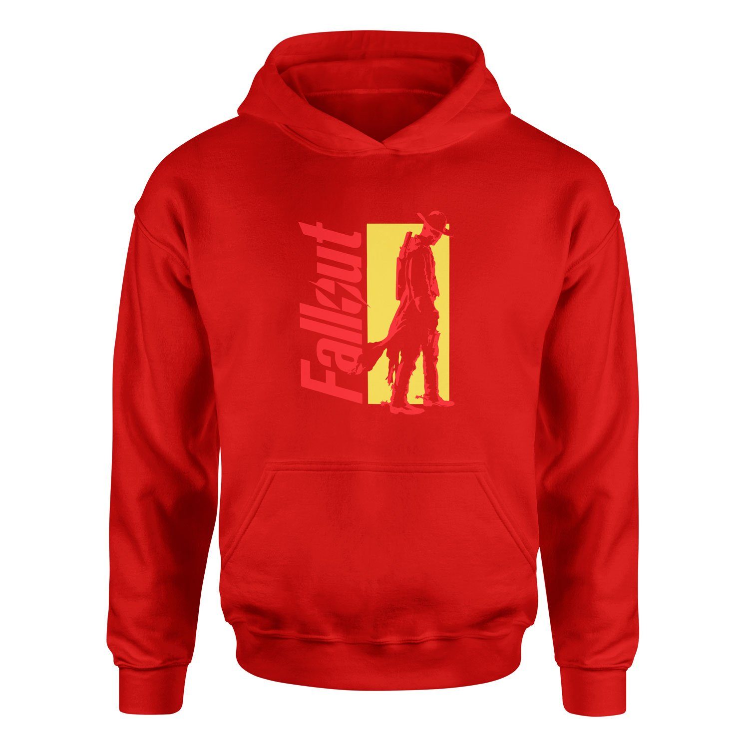 The Ghoul | Fallout Hoodie XL - Kırmızı