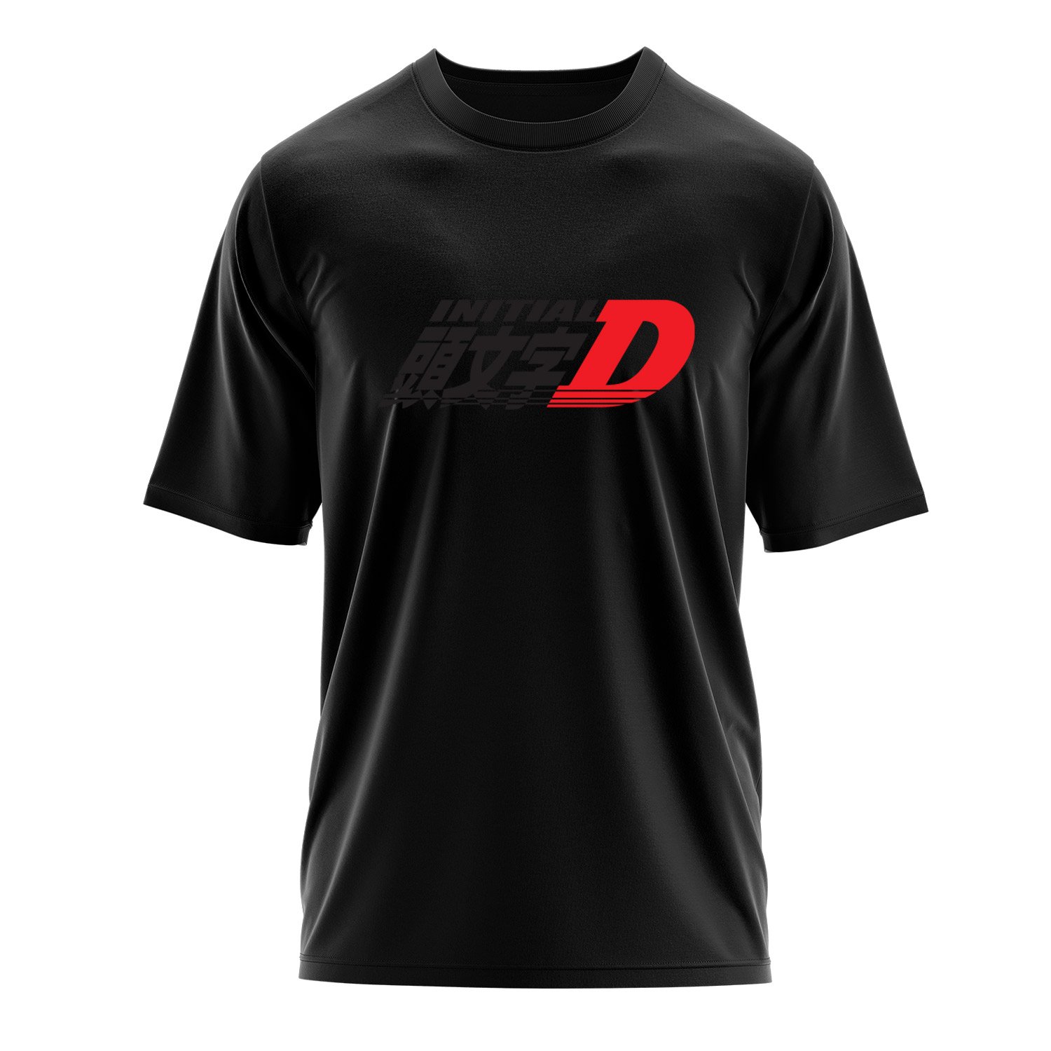 Initial D Oversize Tişört XL - Siyah