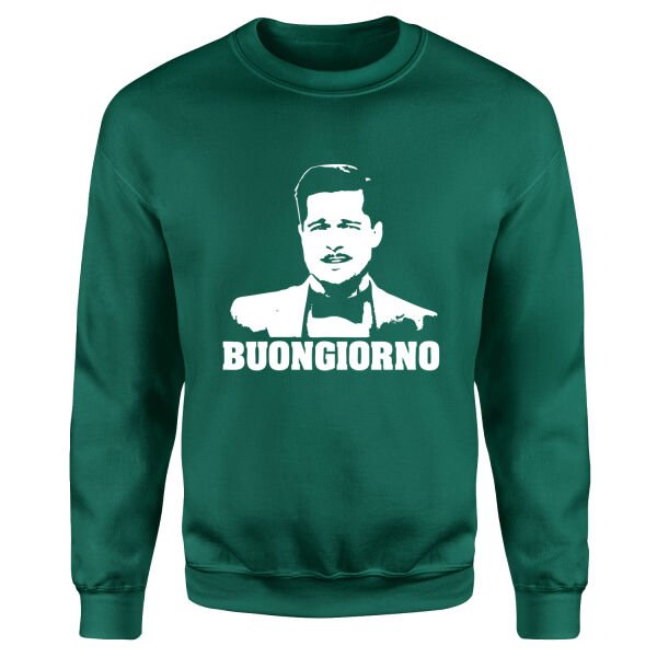 Buongiorno | Inglorious Basterds Sweatshirt S - Nefti Yeşili