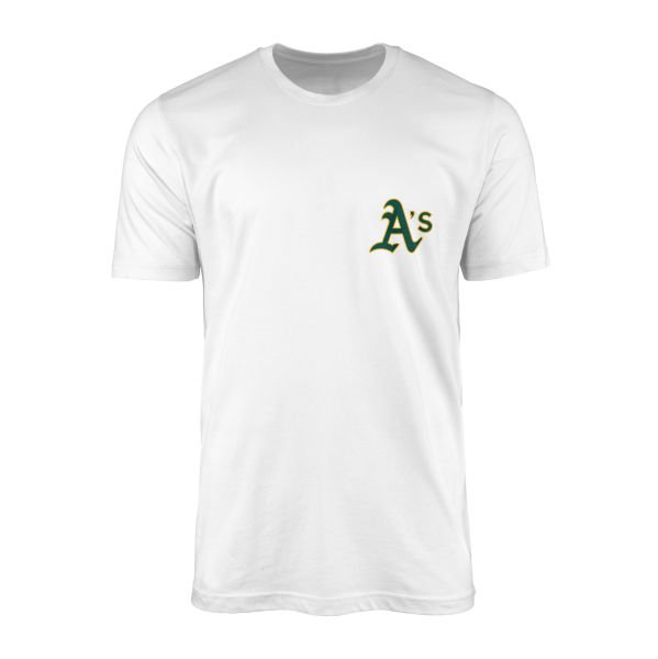 Oakland Athletics Tişört M - Beyaz