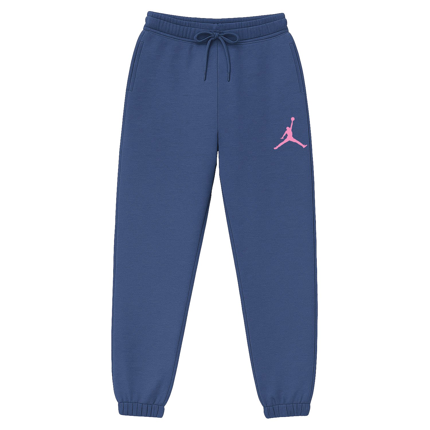Air Jordan Pink Stroked Eşofman Altı M - İndigo Mavisi
