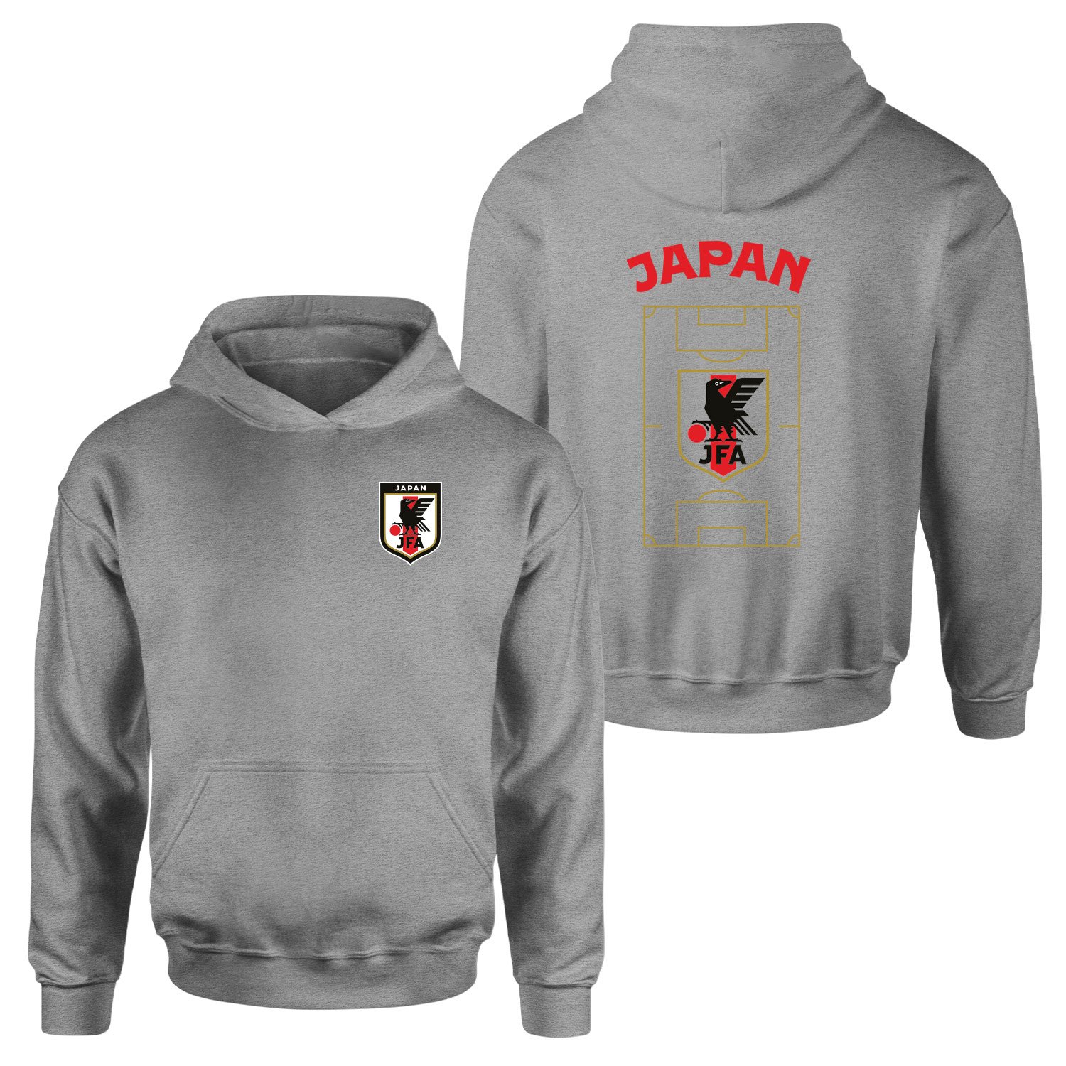 Japonya Dünya Kupası 2026 Hoodie XL - Gri