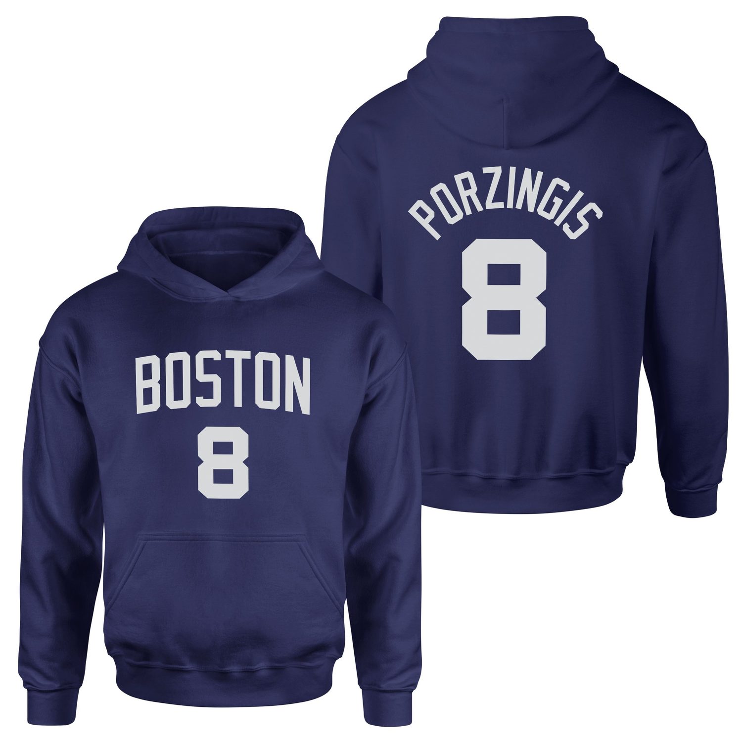 Kristaps Porzingis 24/25 Forma Hoodie XL - İndigo Mavisi