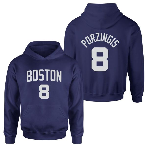 Kristaps Porzingis 24/25 Forma Hoodie XL - İndigo Mavisi