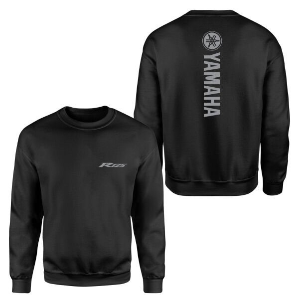 Yamaha R125 Graphic Sweatshirt S - Siyah