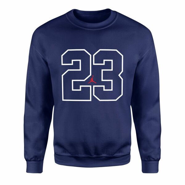 Air Jordan 23 Extract Sweatshirt S - İndigo Mavisi