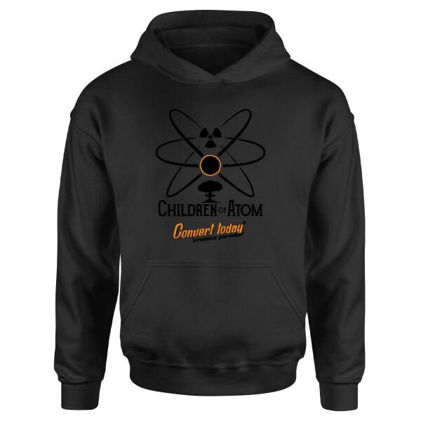 Children of Atom Hoodie L - Siyah