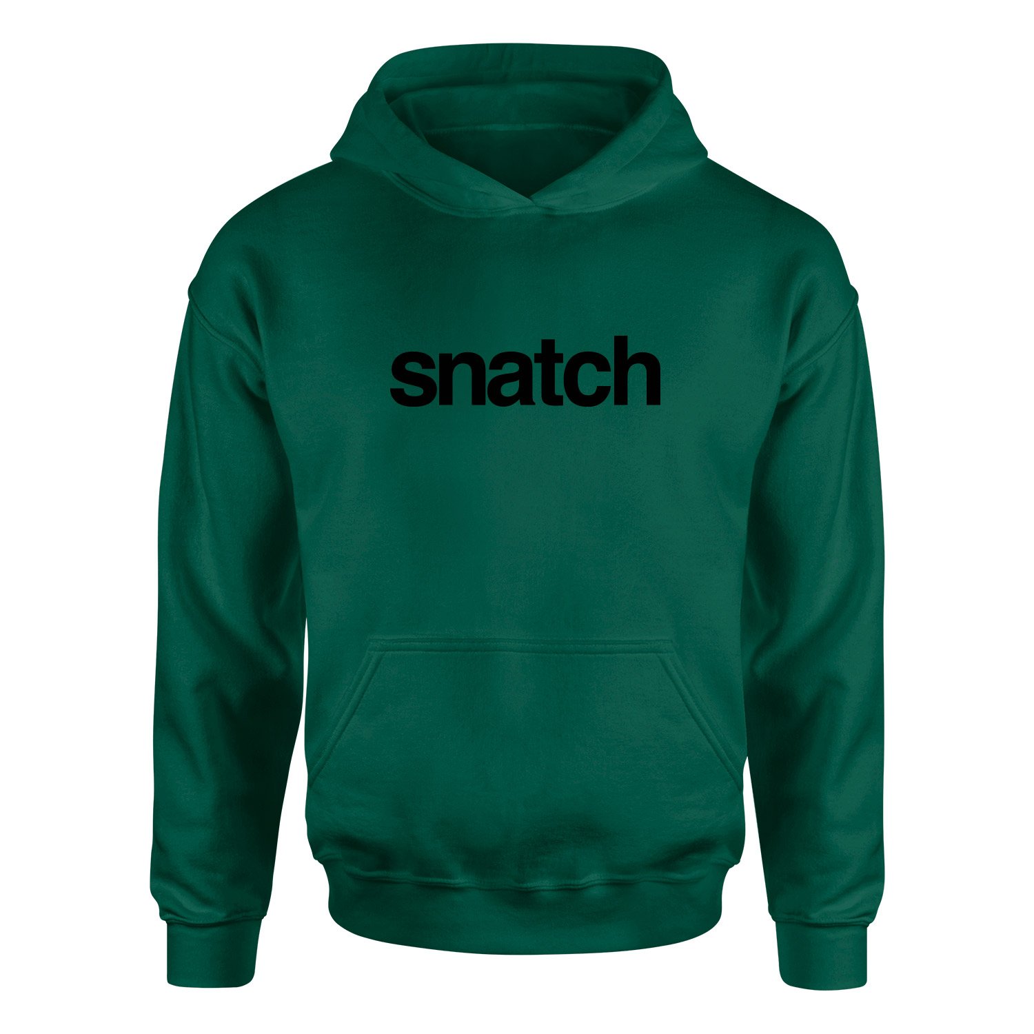 snatch. Hoodie S - Nefti Yeşili