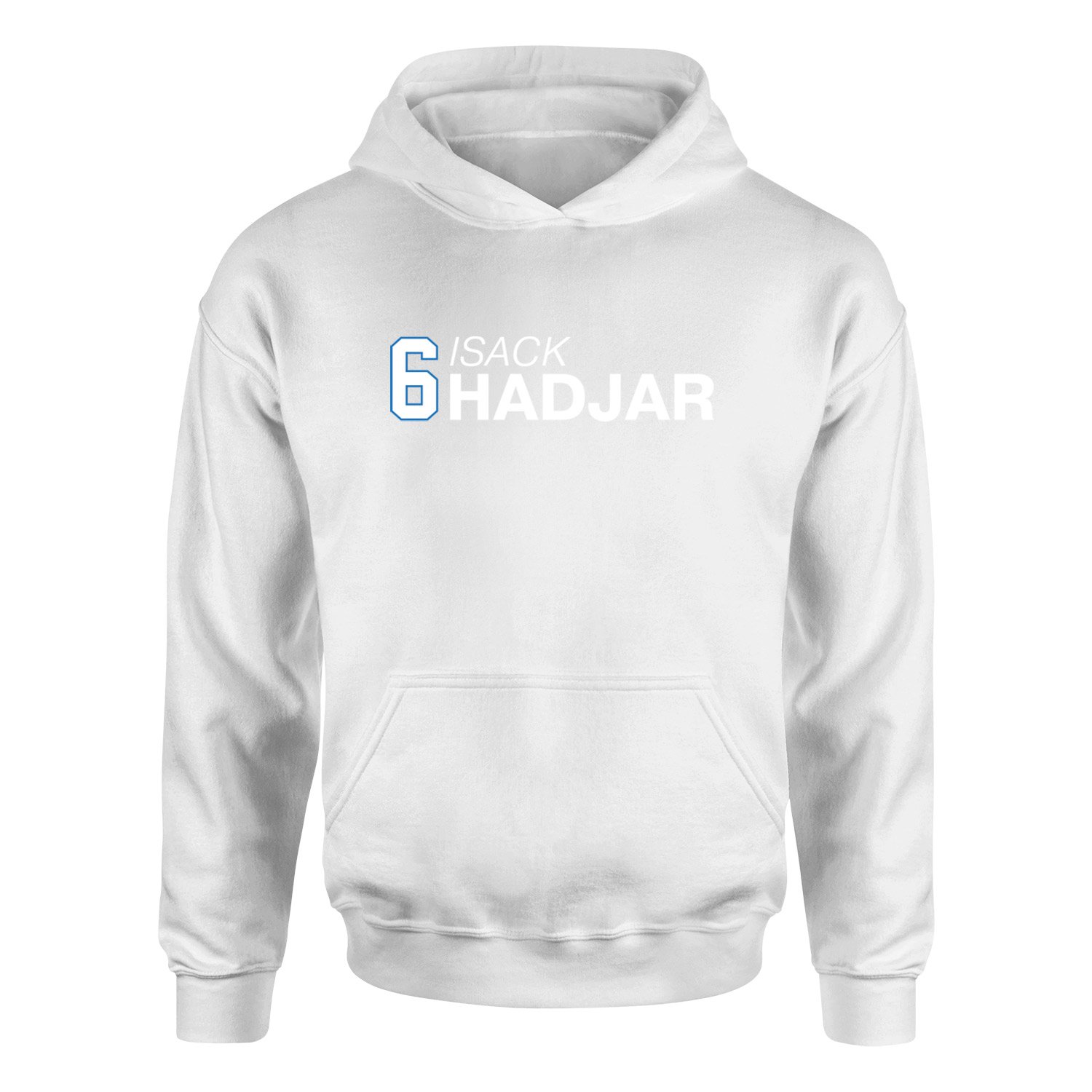Isack Hadjar 6 Hoodie S - Beyaz