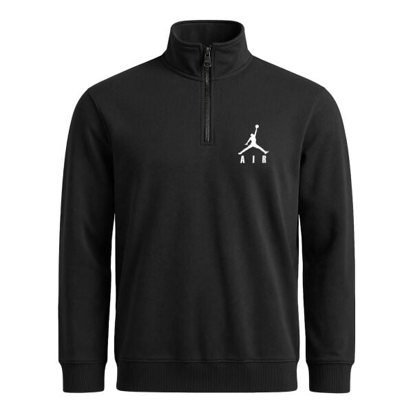 Air Jordan BIG Text W Yarım Fermuarlı Sweatshirt