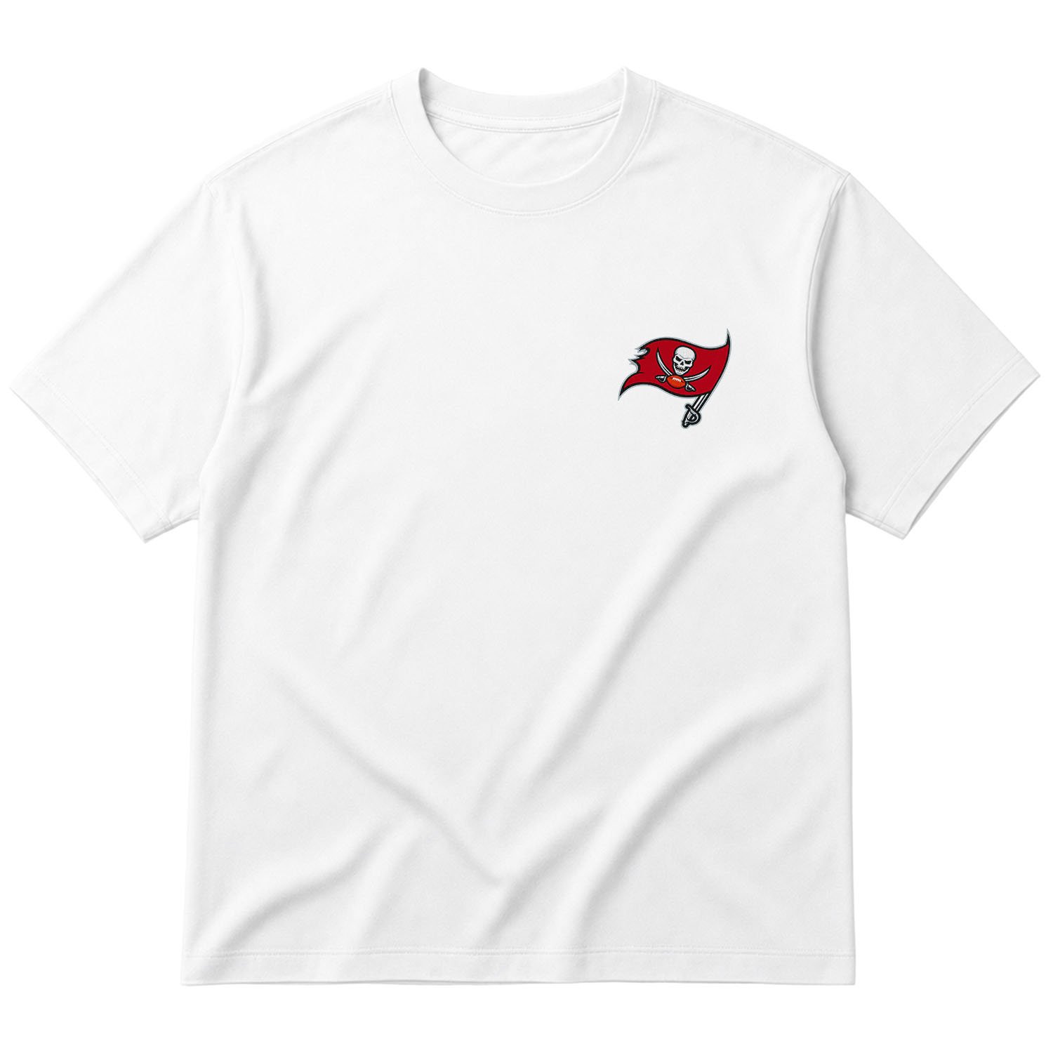 Tampa Bay Buccaneers Oversize Tişört M - Beyaz