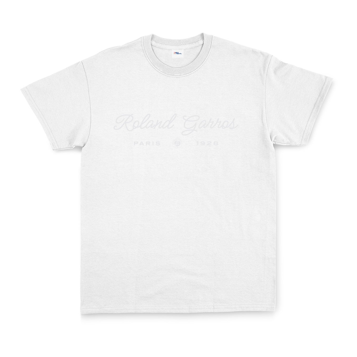Roland Garros 1928 Tişört XL - Beyaz | OUTLET