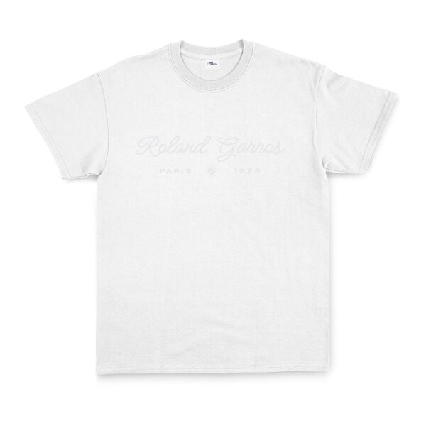 Roland Garros 1928 Tişört XL - Beyaz | OUTLET