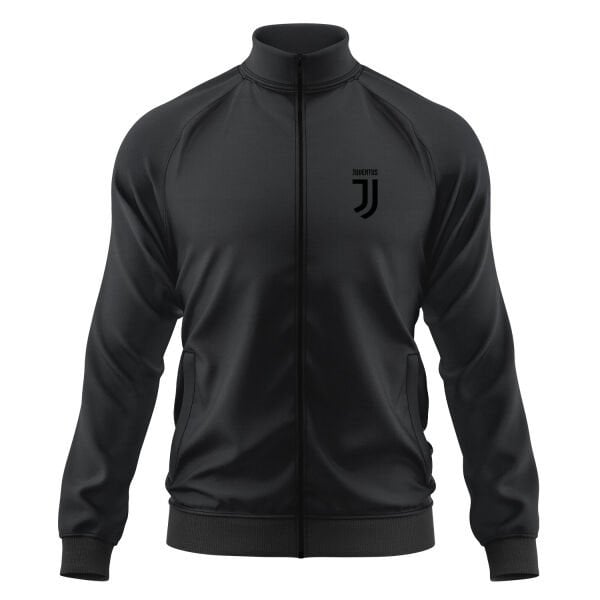 Juventus Fermuarlı Sweatshirt S - Siyah