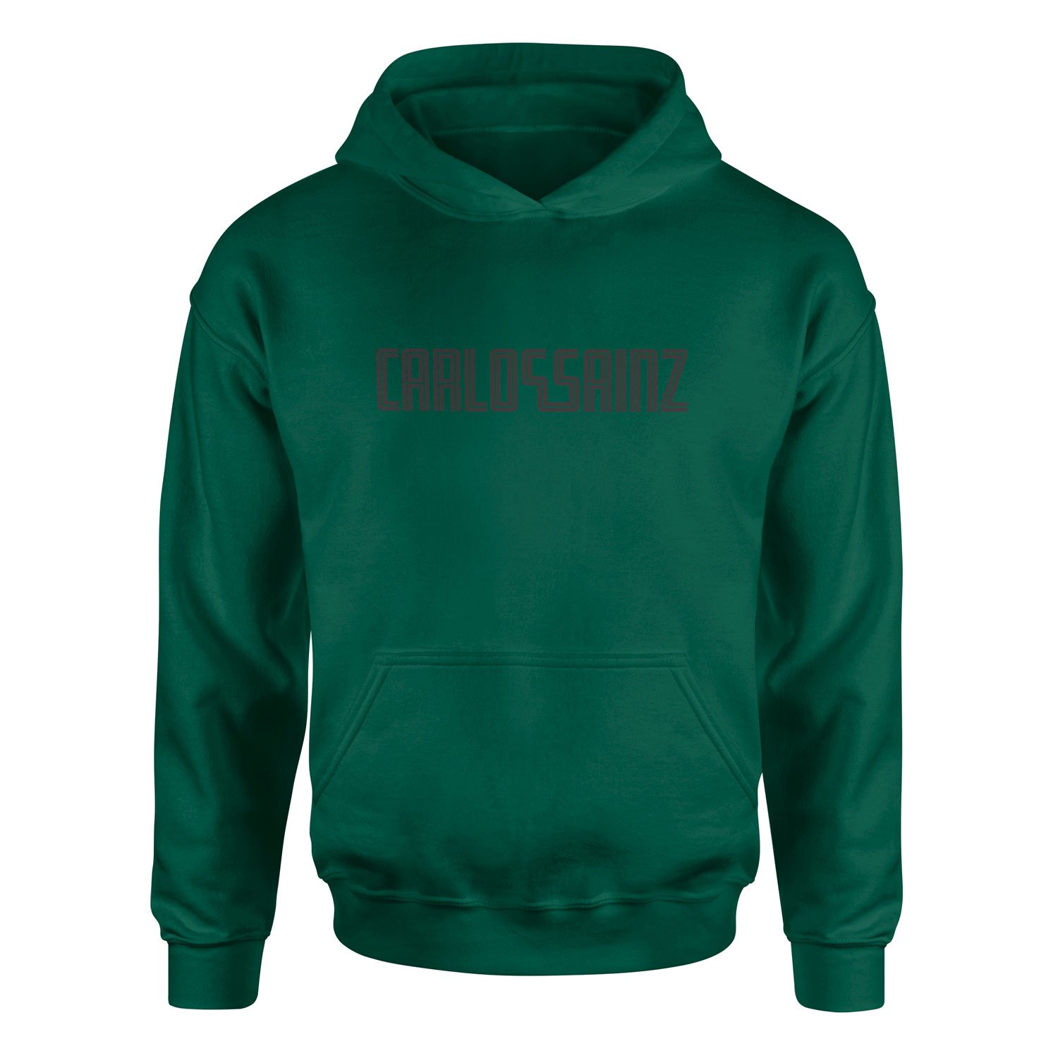 Carlos Sainz Illustration CS55 Hoodie XL - Nefti Yeşili