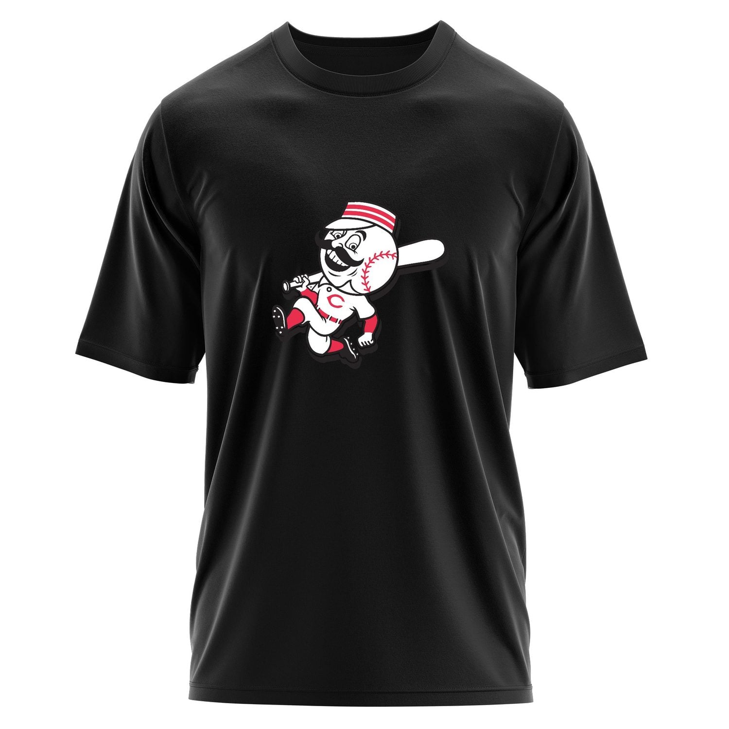 Cincinnati Reds | Mr. Red 60’s Oversize Tişört S - Siyah