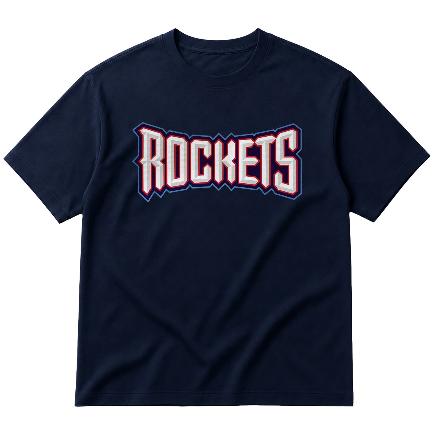 Rockets Icon Oversize Tişört S - İndigo Mavisi