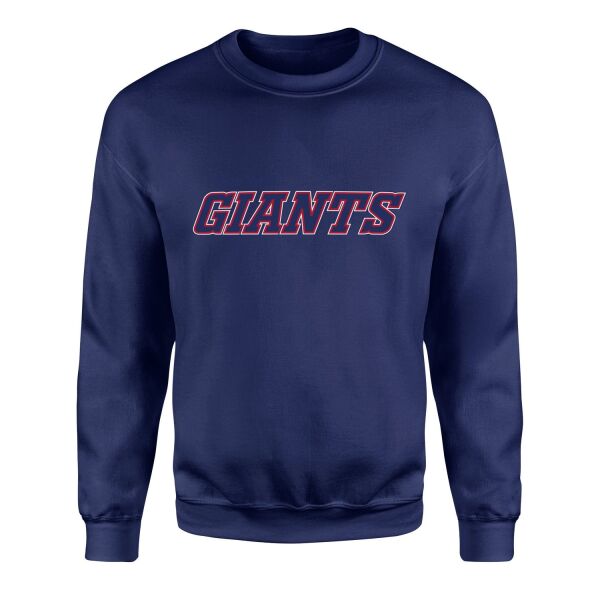 NEW YORK Giants Football Sweatshirt S - İndigo Mavisi