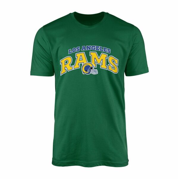 Los Angeles RAMS Arch Tişört M - Nefti Yeşili