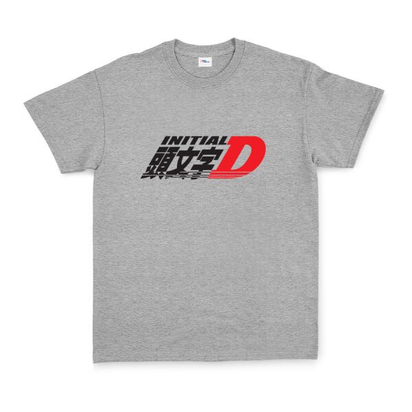 Initial D Tişört XL - Gri