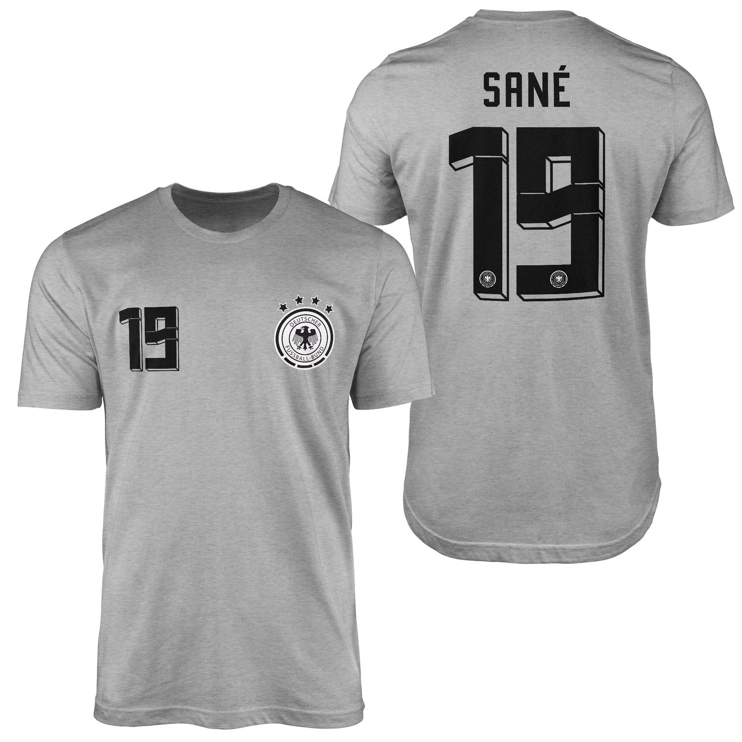 Leroy Sane | Almanya 2024 Forma Tişört M - Gri