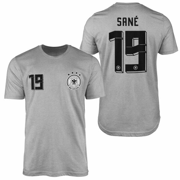 Leroy Sane | Almanya 2024 Forma Tişört M - Gri