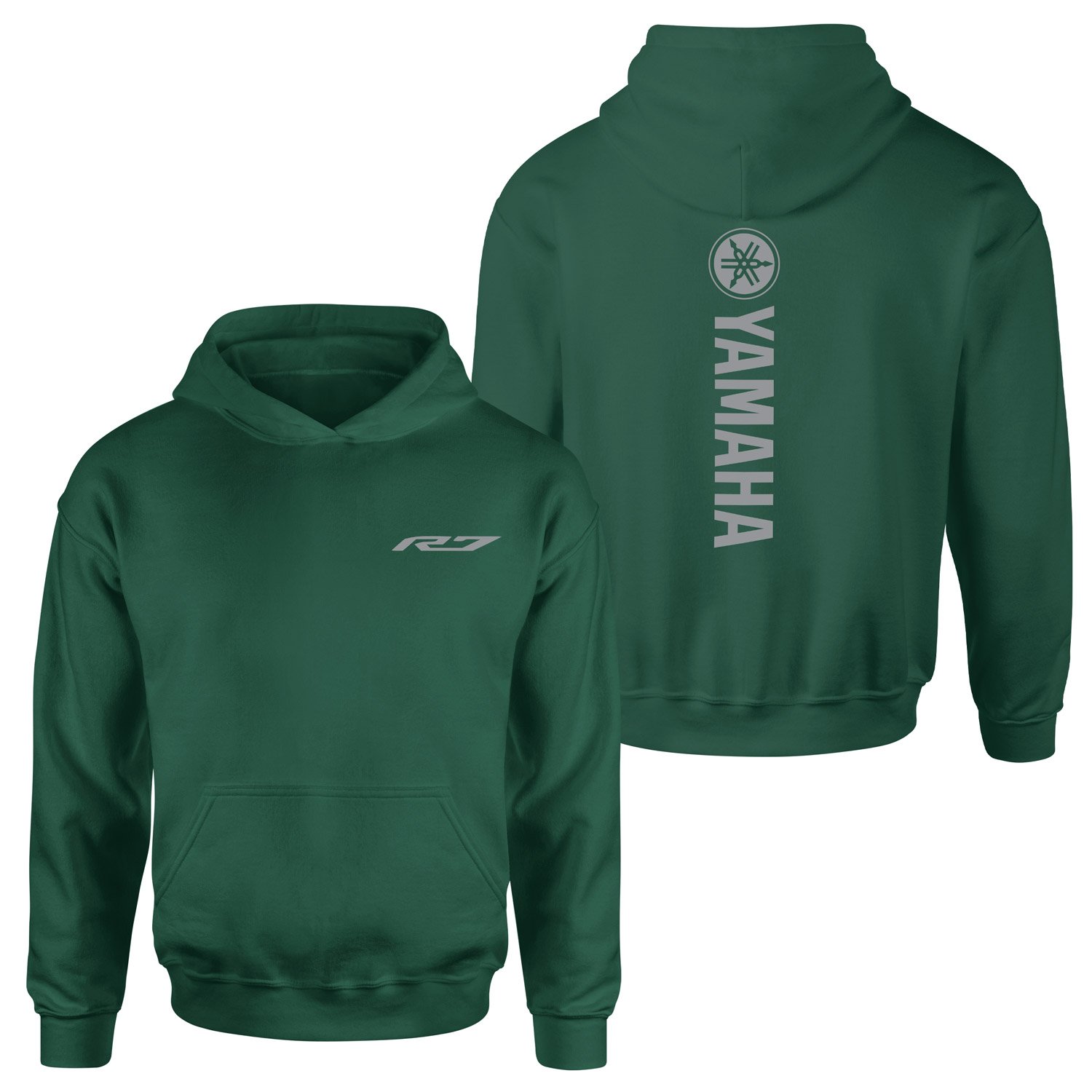 Yamaha R7 Hoodie S - Nefti Yeşili