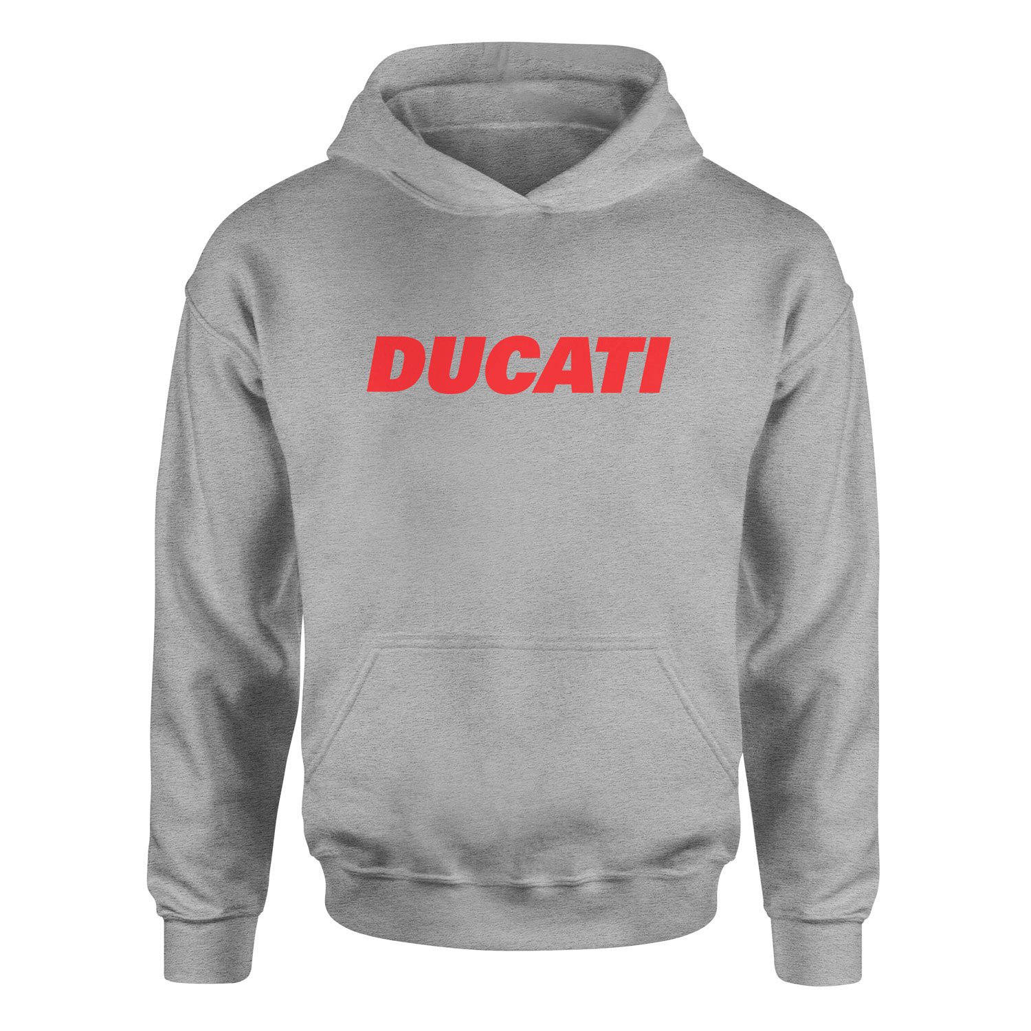 Ducati Red Hoodie L - Gri