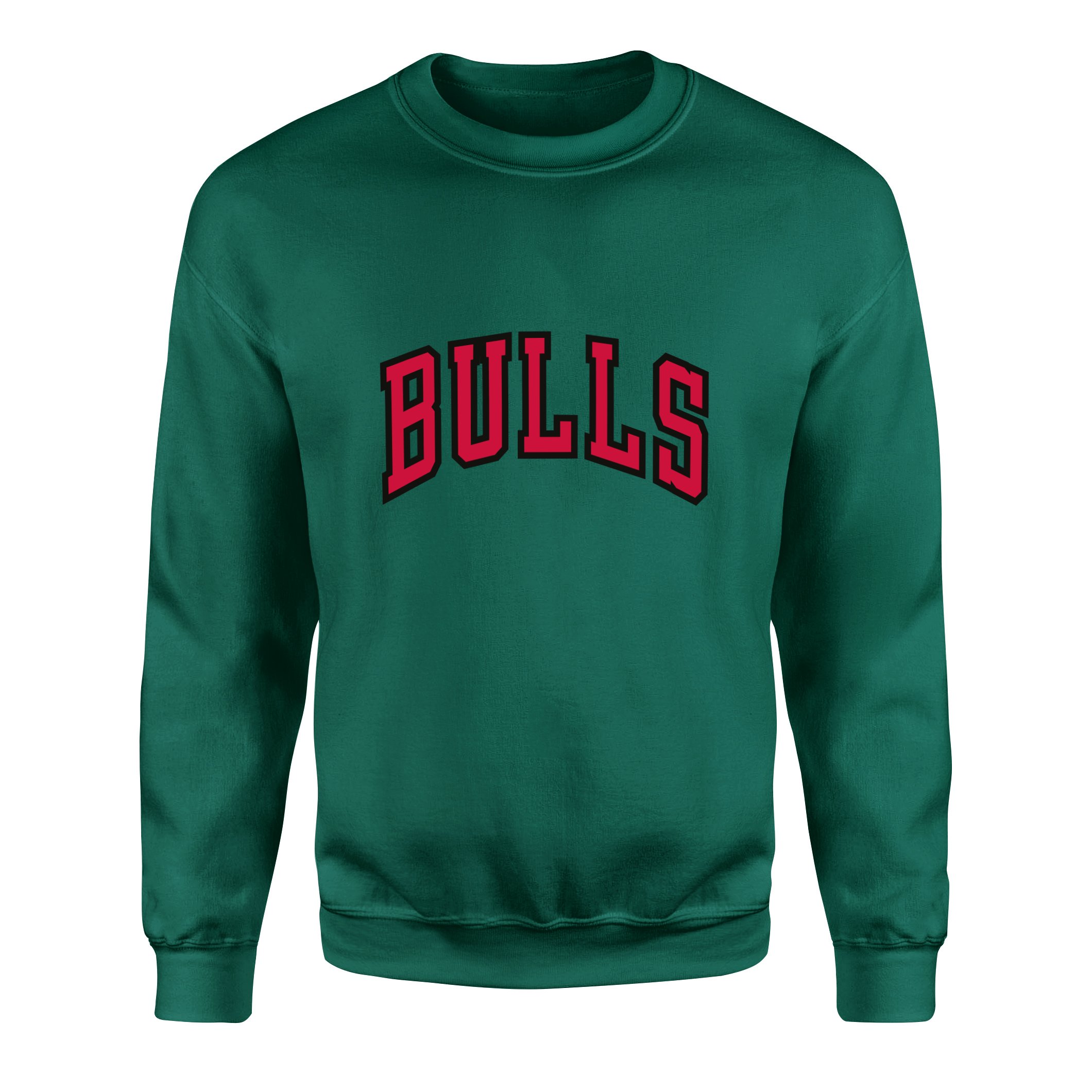 BULLS Sweatshirt XXL - Nefti Yeşili