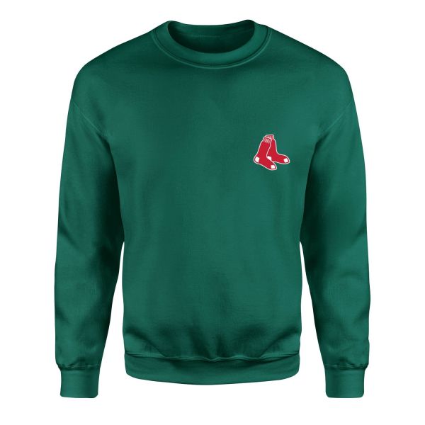 Boston, Red Socks Sweatshirt L - Nefti Yeşili